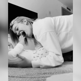 Laura Escanes comparte un tierno vídeo con Roma