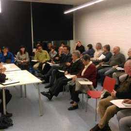 Una reunió recent d'Aprodeme. LAURA SAFONT