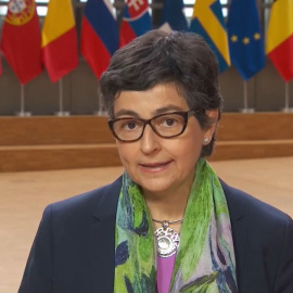Arancha González Laya pide a la UE una "postura común" sobre las vacunas