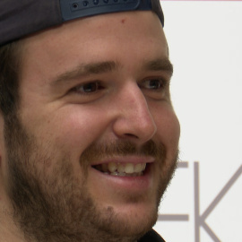 Álex Lequio, feliz con su recuperación