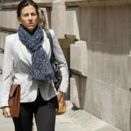Anna Vidal, mujer de Oriol Pujol, en una imagen de archivo. EFE