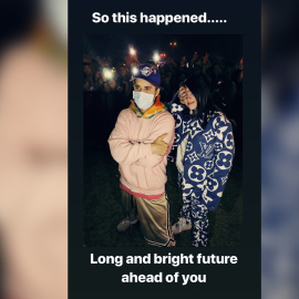 Justin Bieber y Billie Eilish se encuentran en Coachella