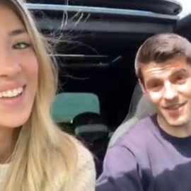 Alice Campello y Morata al ritmo de una de las canciones del momento