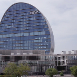Sede del banco BBVA en Madrid