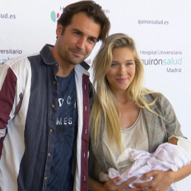 Patricia Montero recibe el alta tras dar a luz a su segunda hija