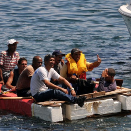 Balseros cubanos. REUTERS