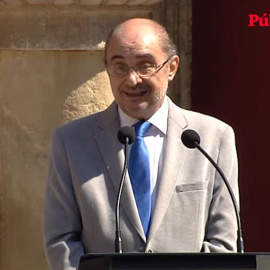 Javier Lambán: "Espero que Madrid deje de marear con espectáculos estomagantes"