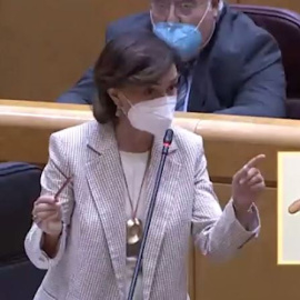 Carmen Calvo: "El señor Almeida les ha autodenominado a todos ustedes fascistas"