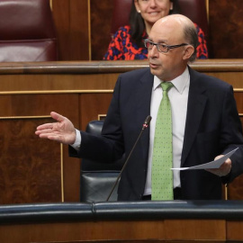 Montoro interviene en el Congreso de los Diputados. | ZIPI (EFE)