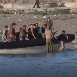 Las duras imágenes que muestran la realidad de los migrantes que llegan a Ceuta