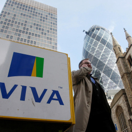 Sede de la aseguradora Aviva en la City londinense. REUTERS