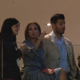 Paula Echevarría y Miguel Torres viven la Semana Santa malagueña