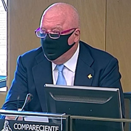 Villarejo, en la comisión de la 'Operación Kitchen': "Estuve en contacto con el señor Rajoy directamente sobre esta operación"
