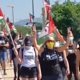 Marchan desde València hasta Madrid en apoyo al pueblo saharaui