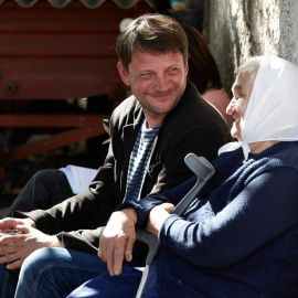 El cineasta croata Dalibor Matanic durante el rodaje de la película