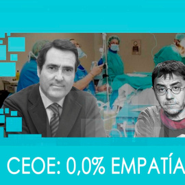 CEOE: 0,0% empatía - En la Frontera, 30 de marzo de 2020