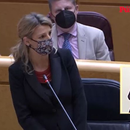 Yolanda Díaz, a Ciudadanos: "Deberían de hacer propuestas útiles"