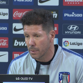 Simeone: "Ser segundo no es una frustración ni un fracaso"