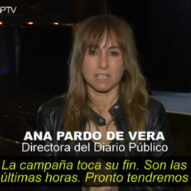 ¿Por qué nadie debe quedarse en casa el 28A? Este es el mensaje de Ana Pardo de Vera