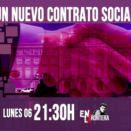 Juan Carlos Monedero: hacia un contrato social 'En la Frontera' - 6 de abril de 2020