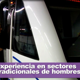 Mujeres trabajadoras en puestos 'tradicionales' de hombres