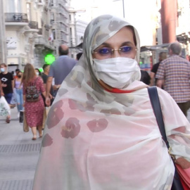 Aminetu Haidar: "Esperamos que el Gobierno español pueda liderar el proceso de descolonización del Sáhara"