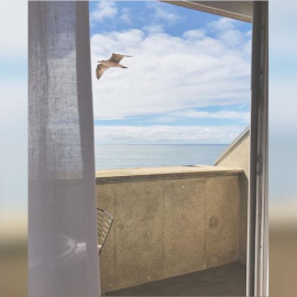 Sara Carbonero presume de vistas desde su casa