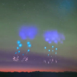 La NASA crea nubes de colores para rastrear auroras boreales