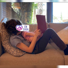 Risto Mejide muestra cómo Laura y su hija leen un libro