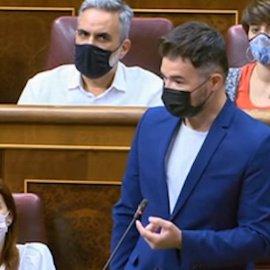 Rufián, a Ábalos: "Son un Gobierno progresista y no de rentistas"