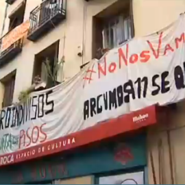 Los desahuciados de Argumosa siguen luchando por sus derechos: ser realojadas en Lavapiés