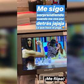 Cristina Pedroche presume de músculos