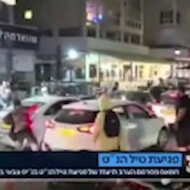 Linchamiento de un árabe publicado en la televisión pública