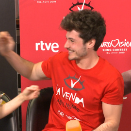 Miki quiere volver de Eurovisión con "la cabeza alta"