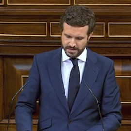 Pablo Casado pronuncia un discurso más propio de la ultraderecha