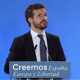 Pablo Casado: "Los fondos no evitan el boquete que ya tenemos"