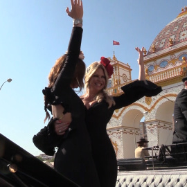 Las celebrities se dan cita en el inicio de la Feria de Abril