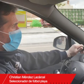 El seleccionador nacional de fútbol playa ejerce de policía en Murcia