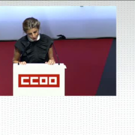 Yolanda Díaz reitera la decisión "inalterable" de derogar la reforma laboral este mismo año