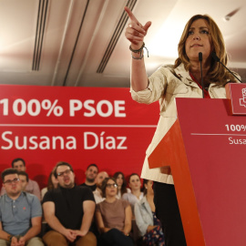 Susana Díaz, candidata a la secretaría general del PSOE./EUROPA PRESS