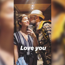 Laura Escanes siente cada vez más la vida que crece en su barriga