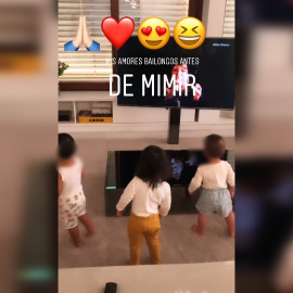 Georgina publica un vídeo de sus hijos "bailongos"