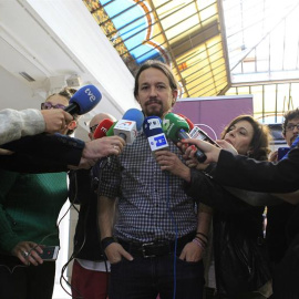 Pablo Iglesias, en una foto de archivo. / VÍCTOR LERENA (EFE)