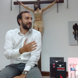 Emiliano Fittipaldi, autor de 'Lujuria'. / HENRIQUE MARIÑO