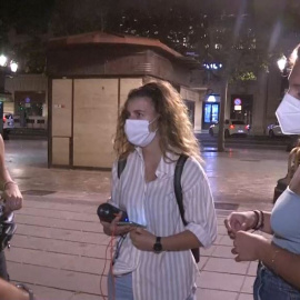 Turistas, estudiantes Erasmus y algunos vecinos despistados con la entrada en vigor del toque de queda