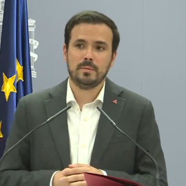 Alberto Garzón, sobre la subida de la luz: "Nuestro Gobierno está preocupado. Es un mercado injusto, un despropósito"
