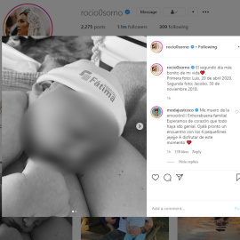 Rocío Osorno y Coco Robatto dan la bienvenida a su segundo hijo