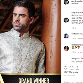 Sergio Ayala, campeón de Mister Model International 2019