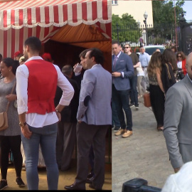 Kiko e Isa Pantoja hacen planes por separado en la Feria de Abril