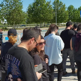 Grandes colas en el concierto de Metallica